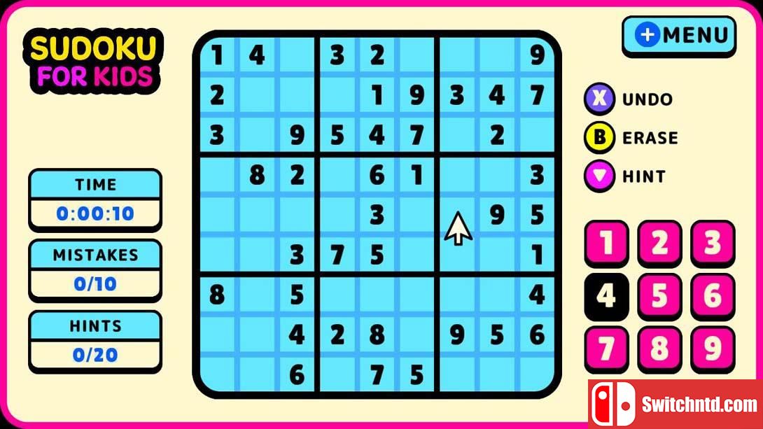 【美版】儿童数独 .Sudoku for Kids 中文_4