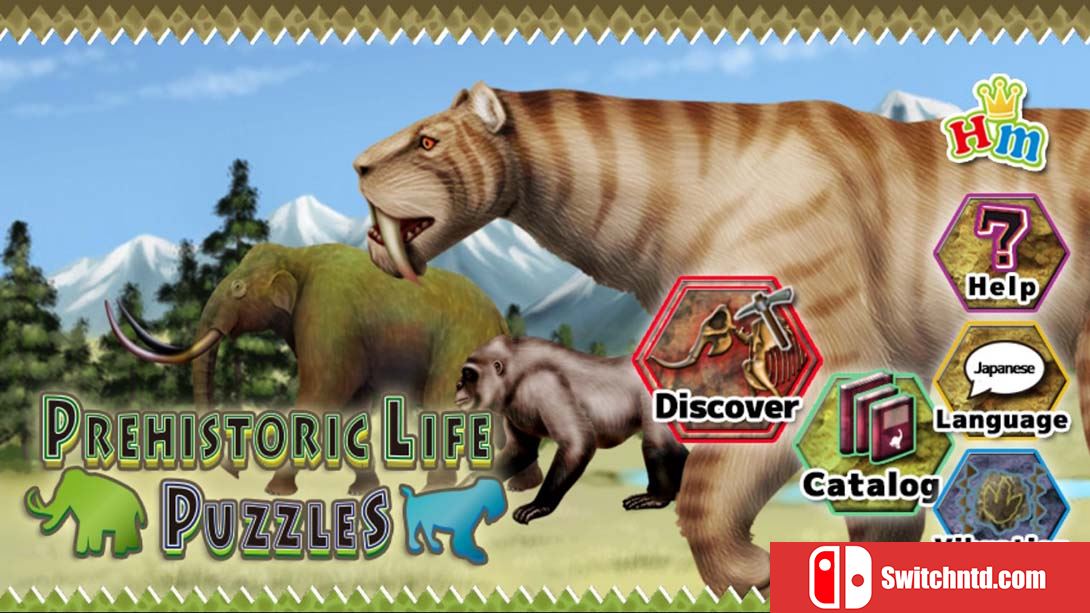 史前生活拼图 Prehistoric Life Puzzles 英语_3