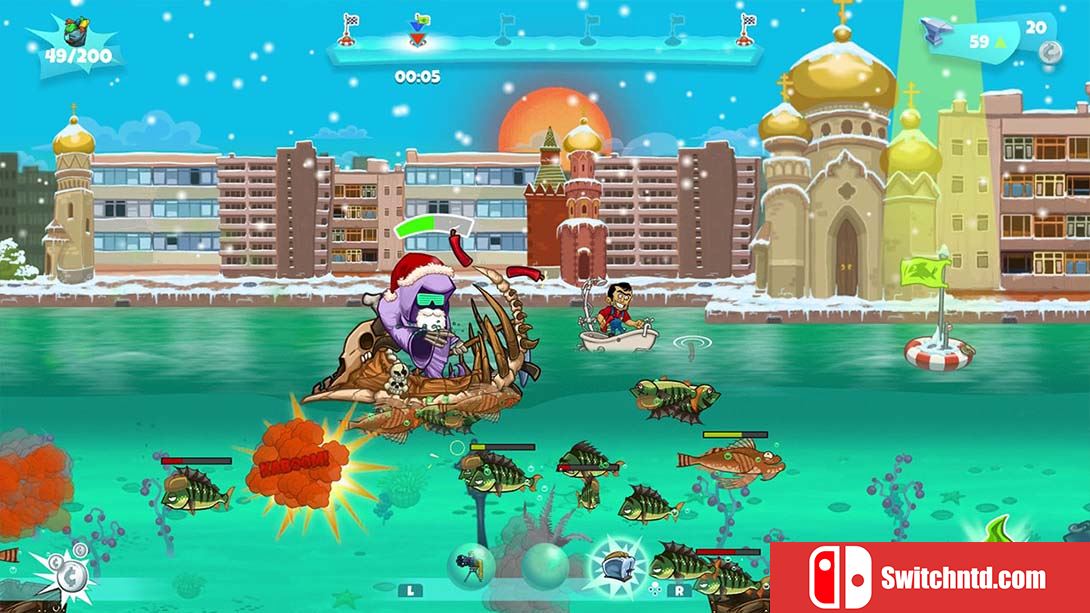 世界炸鱼游戏 Dynamite Fishing World Games 英语_6