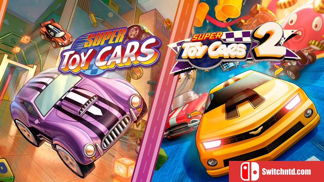 【美版】超级玩具汽车 1加2  Super Toy Cars 1 & 2 Bundle 英语_0