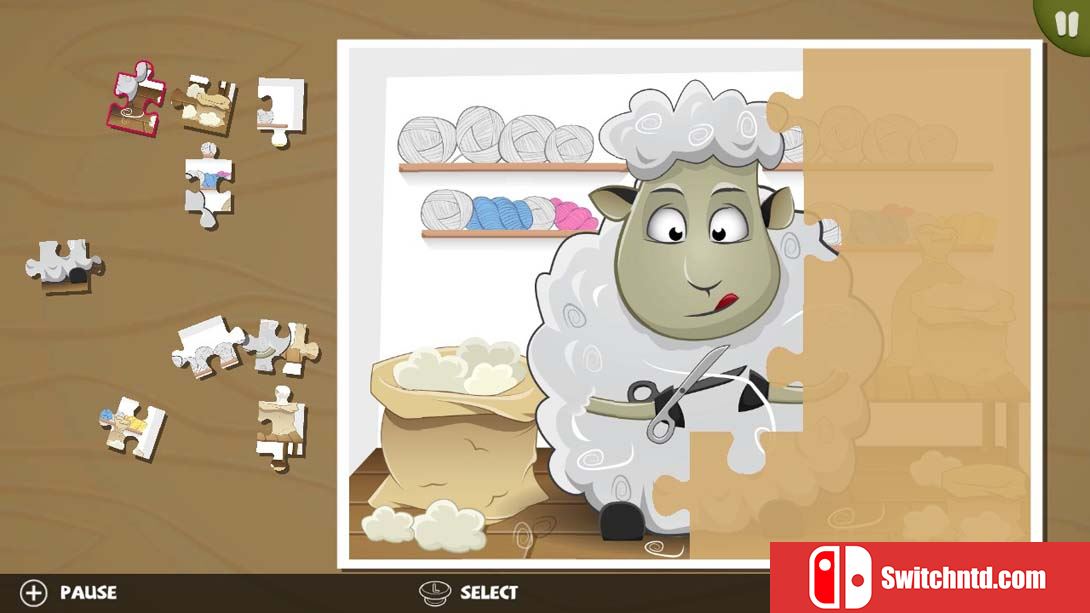 儿童：农场拼图 Kids: Farm Puzzle 英语_5