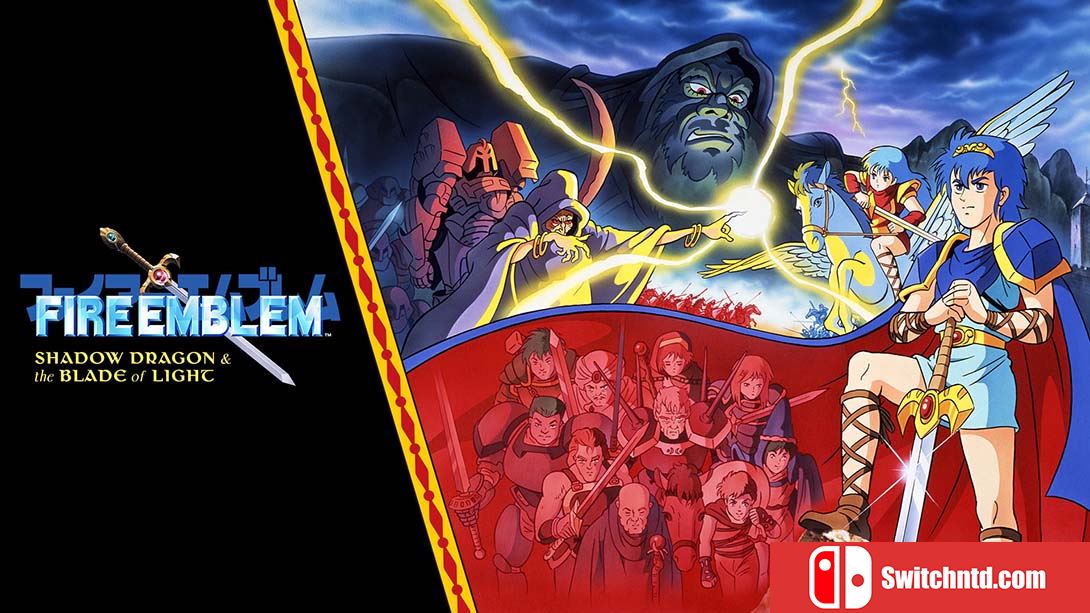 火焰之纹章：暗黑龙与光之剑 Fire Emblem：Shadow Dragon and the B... 英语_0