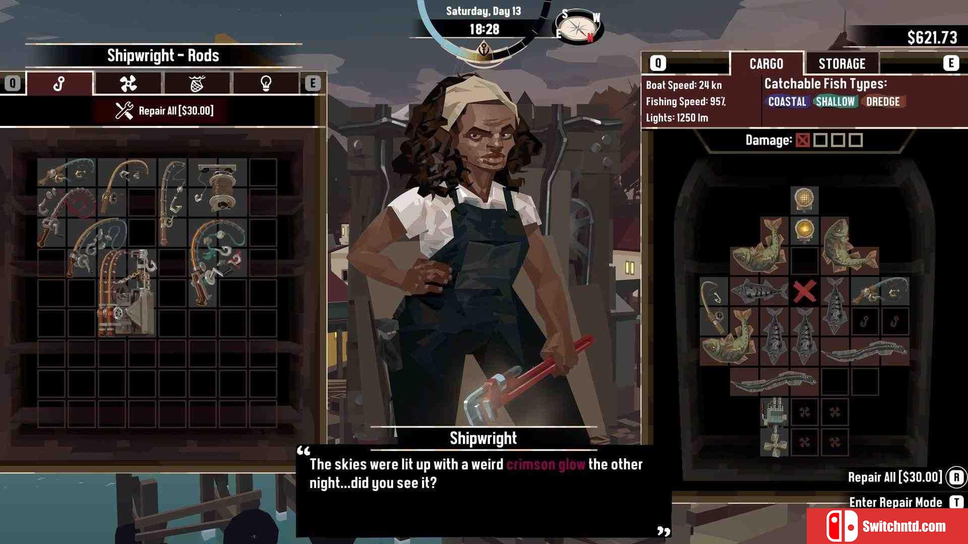 《渔帆暗涌（DREDGE）》官方中文 v1.2.0 TENOKE镜像版[CN/TW/EN/JP]_4