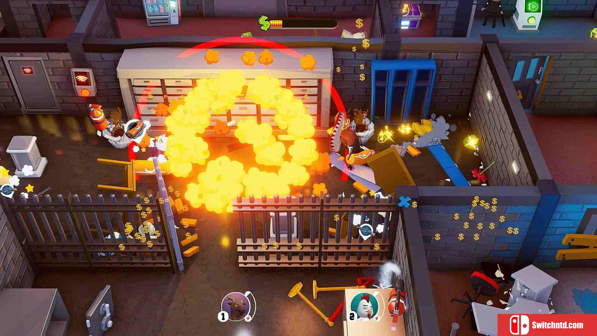 《坏兽联盟：劫掠模拟器（Filthy Animals: Heist Simulator）》官方中文 TENOKE镜像版[CN/EN][升级]_2