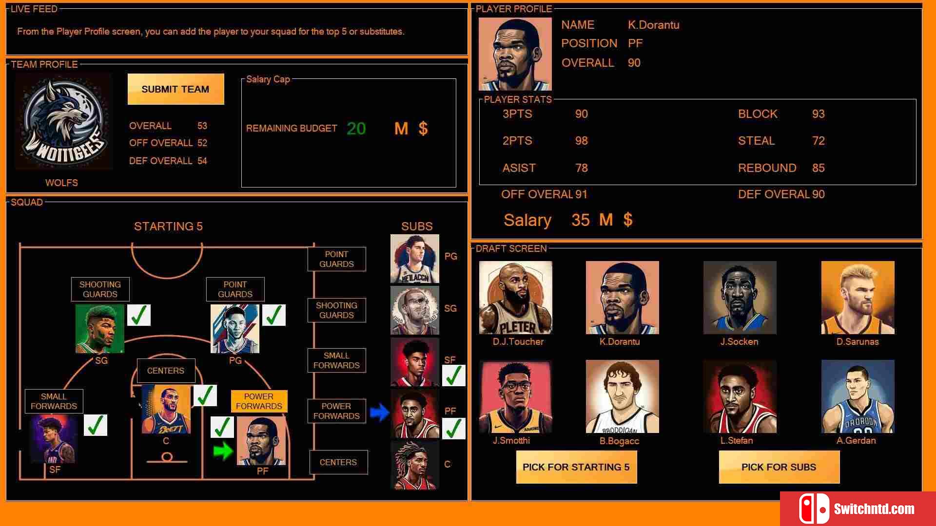 《NFBL梦幻篮球联盟（NFBL-NATIONAL FANTASY BASKETBALL LEAGUE）》Unleashed硬盘版[EN]_1