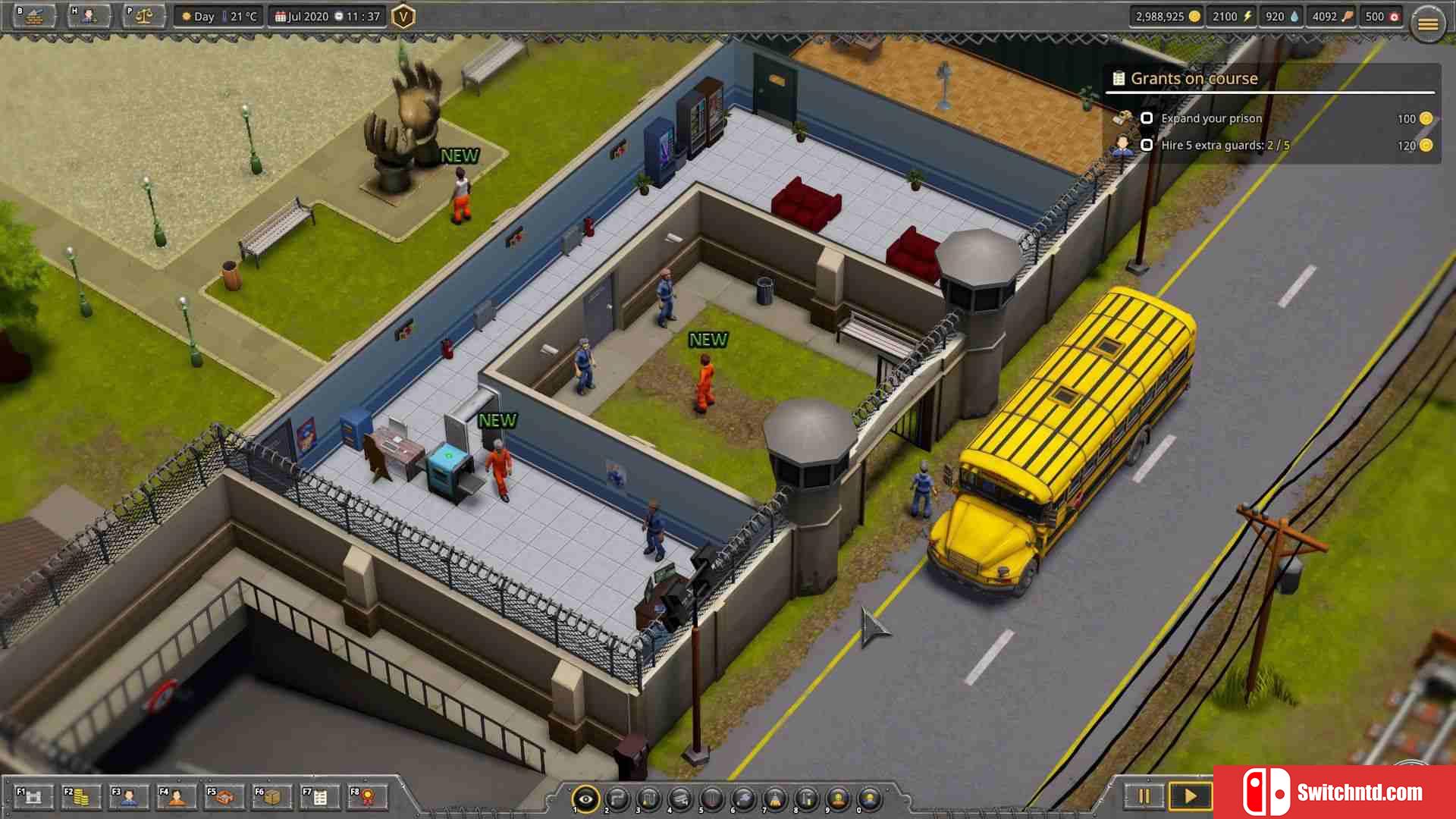 《监狱大亨：新管理（Prison Tycoon: Under NM）》集成最高安全级别DLC Razor1911镜像版[EN]_2