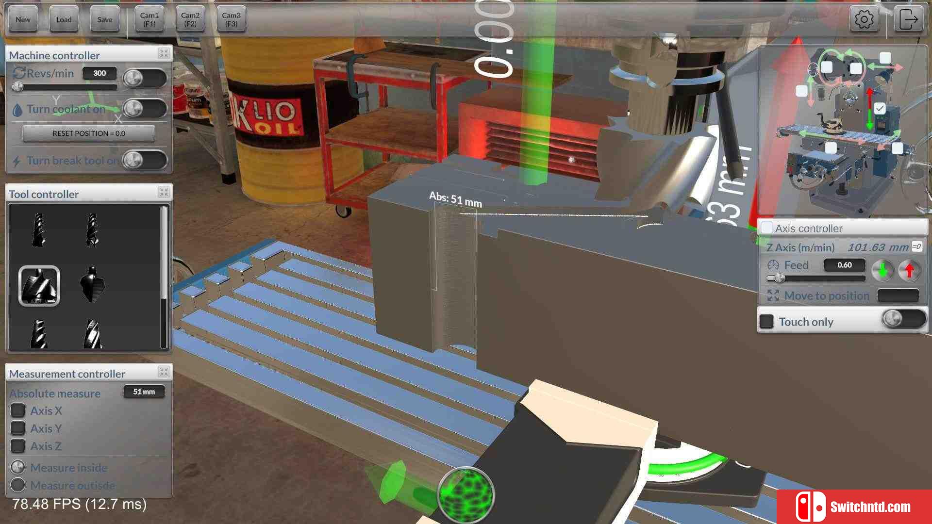 《铣削模拟器3D（Milling machine 3D）》DARKSiDERS镜像版[EN]_4