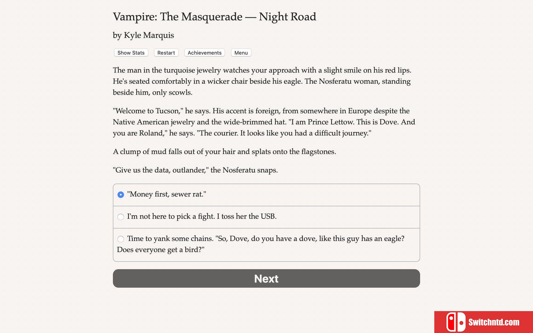 《吸血鬼：夜间之路（Vampire: The Masquerade — Night Road）》B.8287900 P2P硬盘版[EN]_1