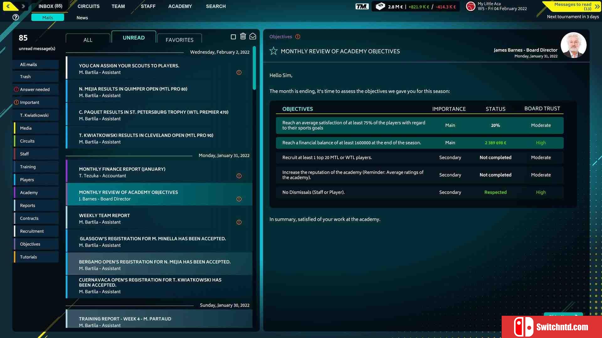 《网球经理2022（Tennis Manager 2022）》v2.3.827 Razor1911镜像版[EN]_3