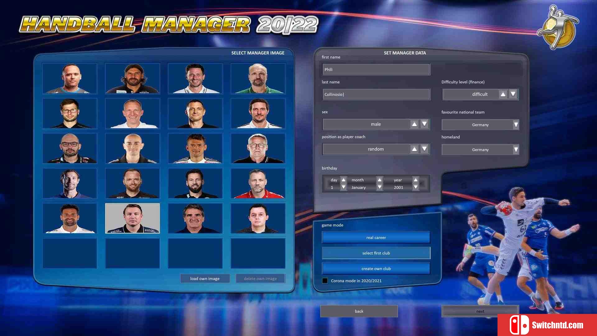 《手球经理2022（Handball Manager 2022）》SKIDROW镜像版[EN]_2