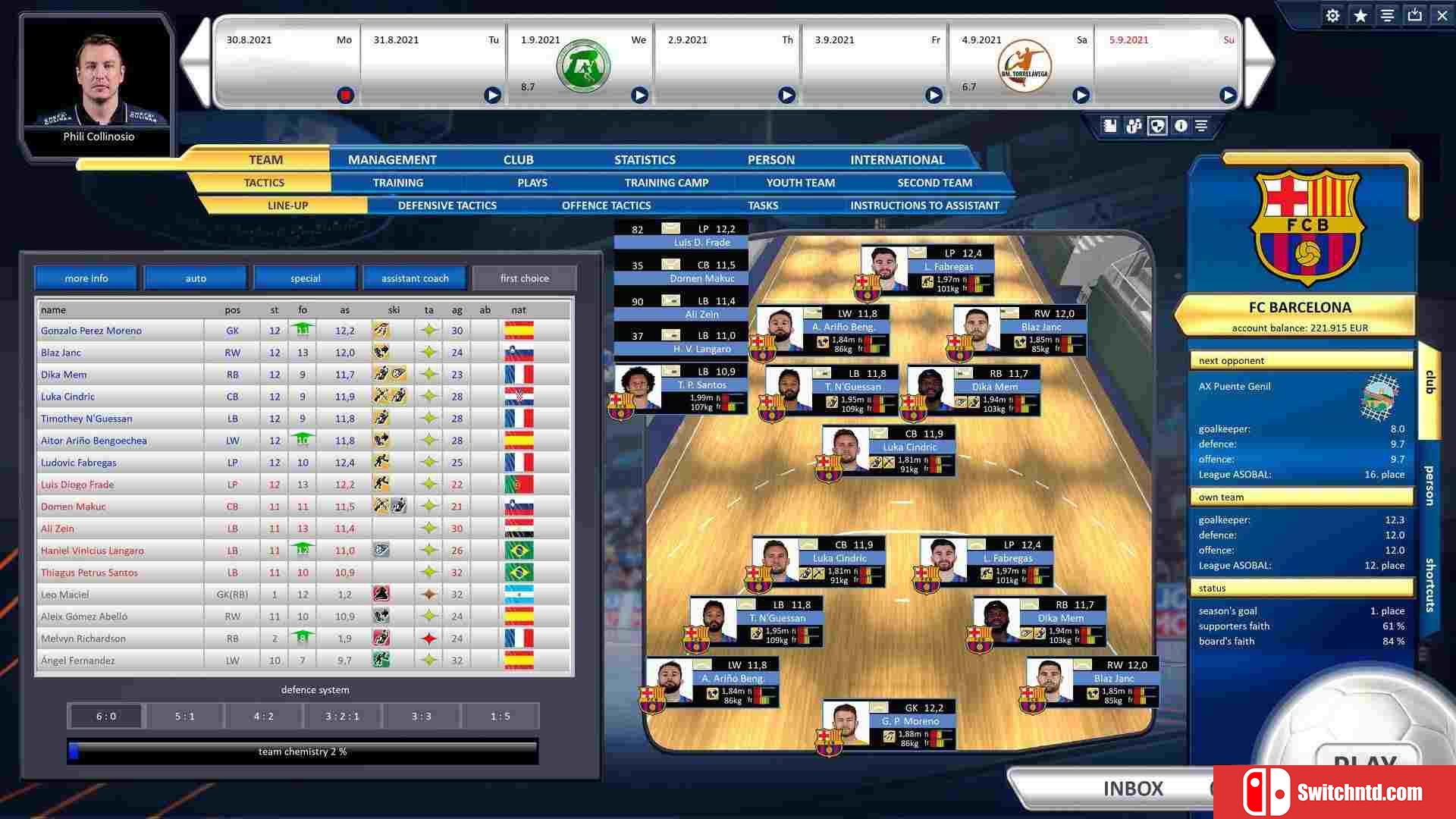 《手球经理2022（Handball Manager 2022）》SKIDROW镜像版[EN]_4