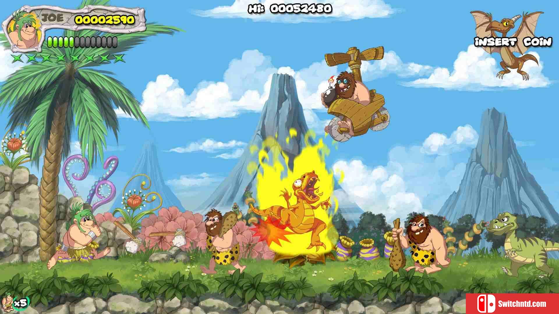 《战斗原始人 重制版（New Joe & Mac - Caveman Ninja）》Razor1911镜像版[EN]_2