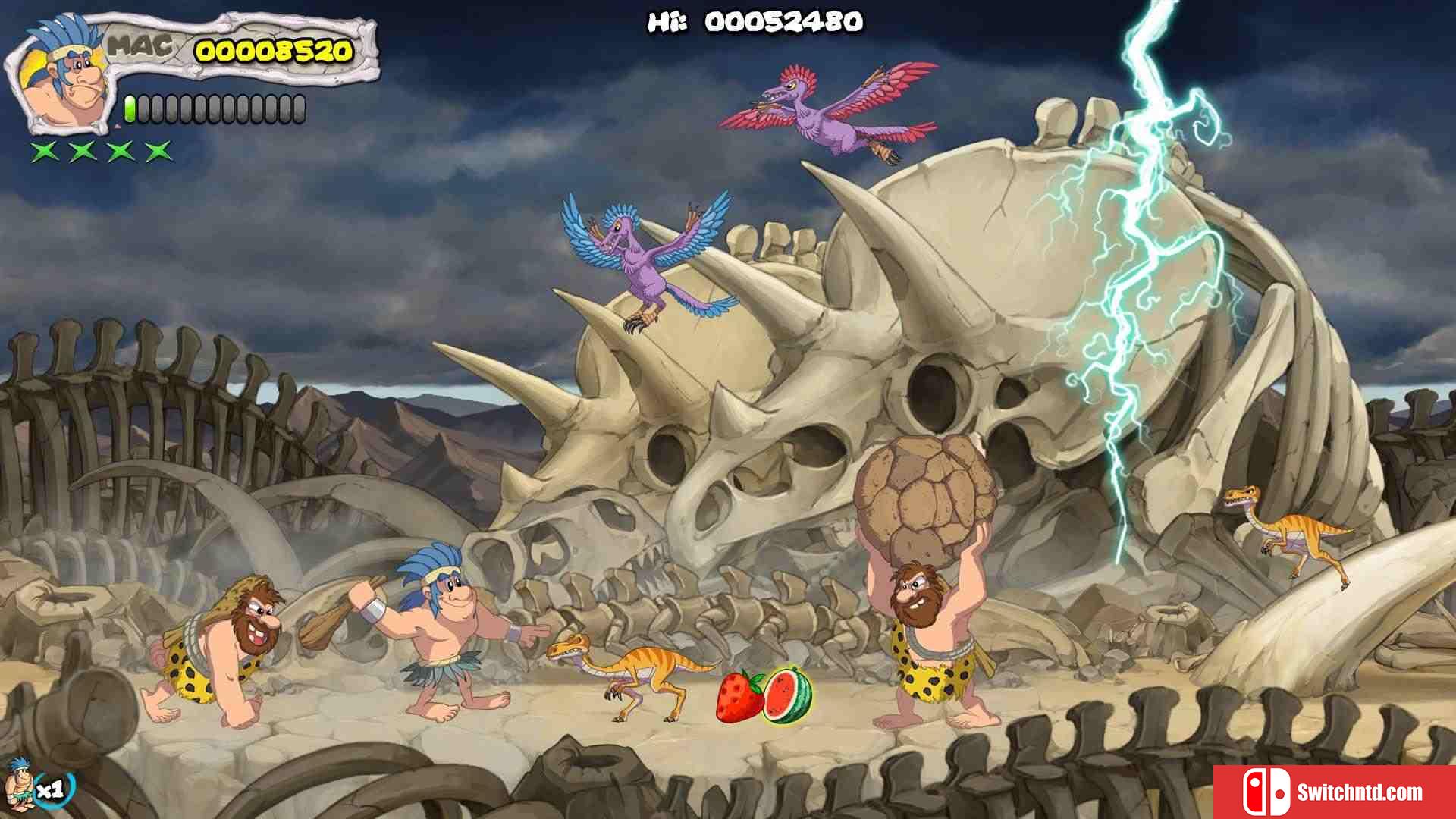《战斗原始人 重制版（New Joe & Mac - Caveman Ninja）》Razor1911镜像版[EN]_3