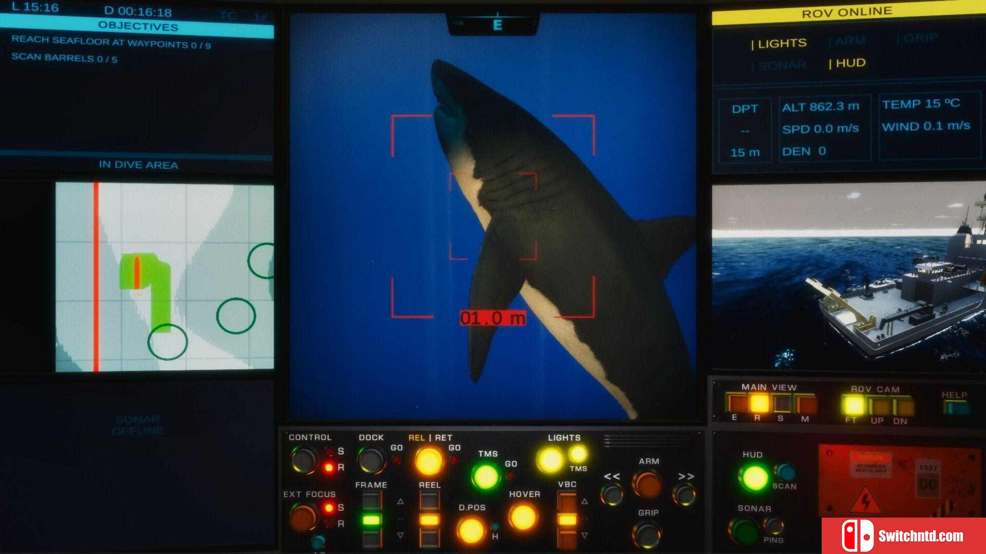 《水下机器人：潜水大发现（subROV : Underwater Discoveries）》Early Access P2P硬盘版[EN]_1
