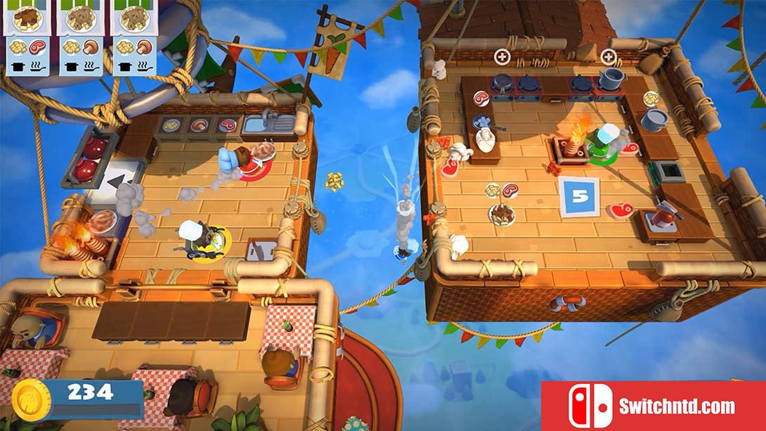【美版】煮糊了2 分手厨房2 Overcooked2 中文_1