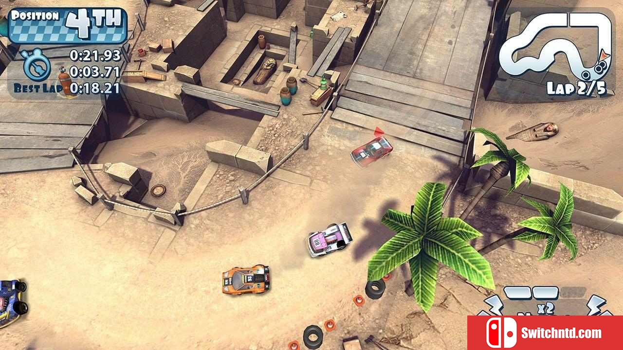 《迷你赛车X（Mini Motor Racing X）》集成Party Pack SKIDROW镜像版[EN]_3