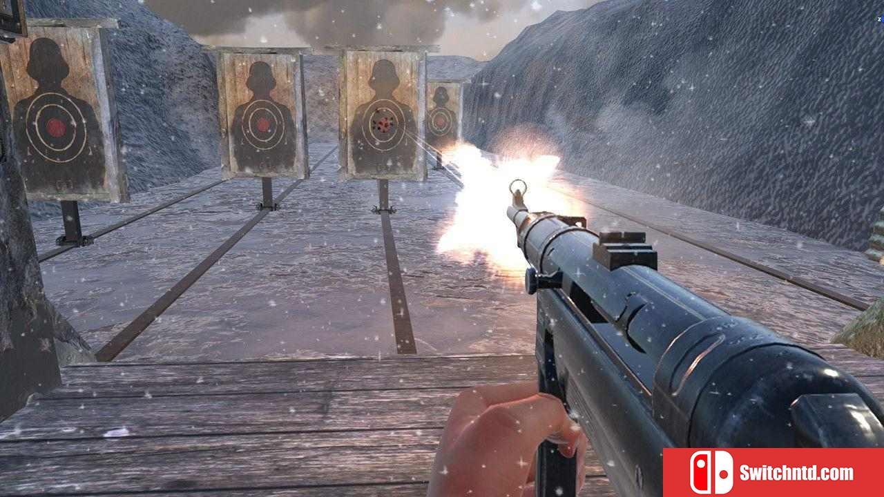 《二战冬季射击场VR模拟器（World War 2 Winter Gun Range VR Simulator）》VREX镜像版[EN]_1