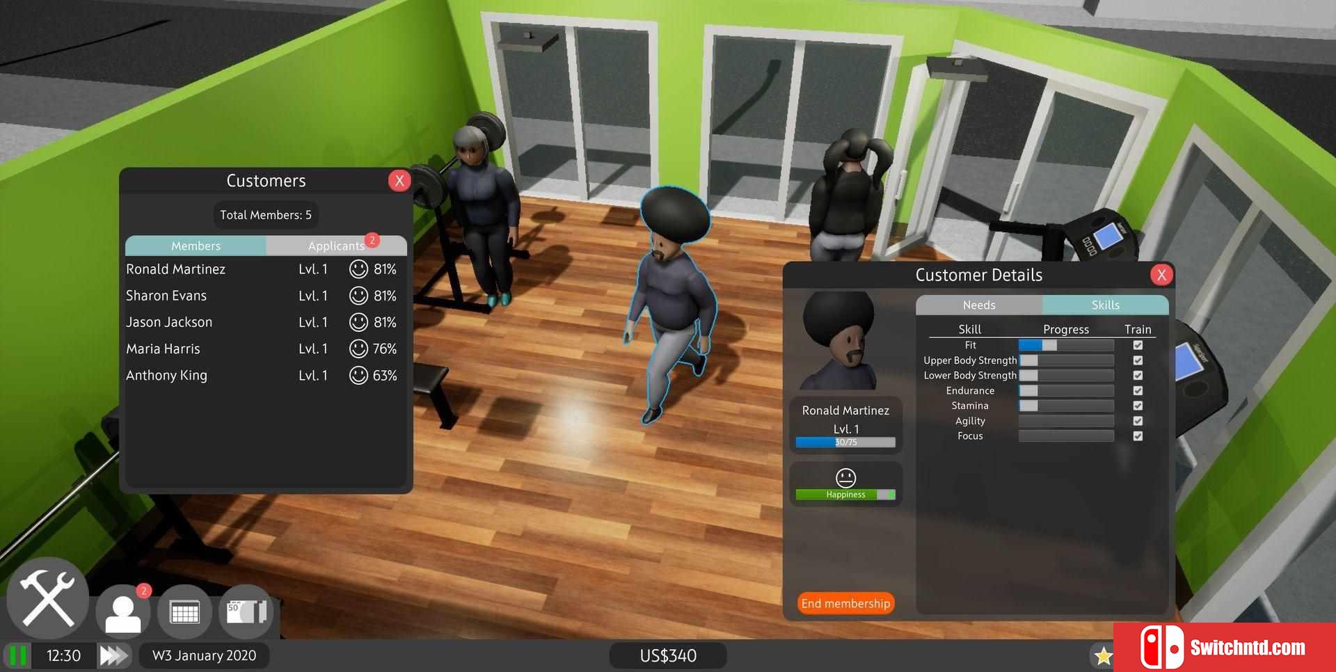 《健身房大亨（Gym Tycoon）》v23.11.2020 Haoose硬盘版[EN]_3