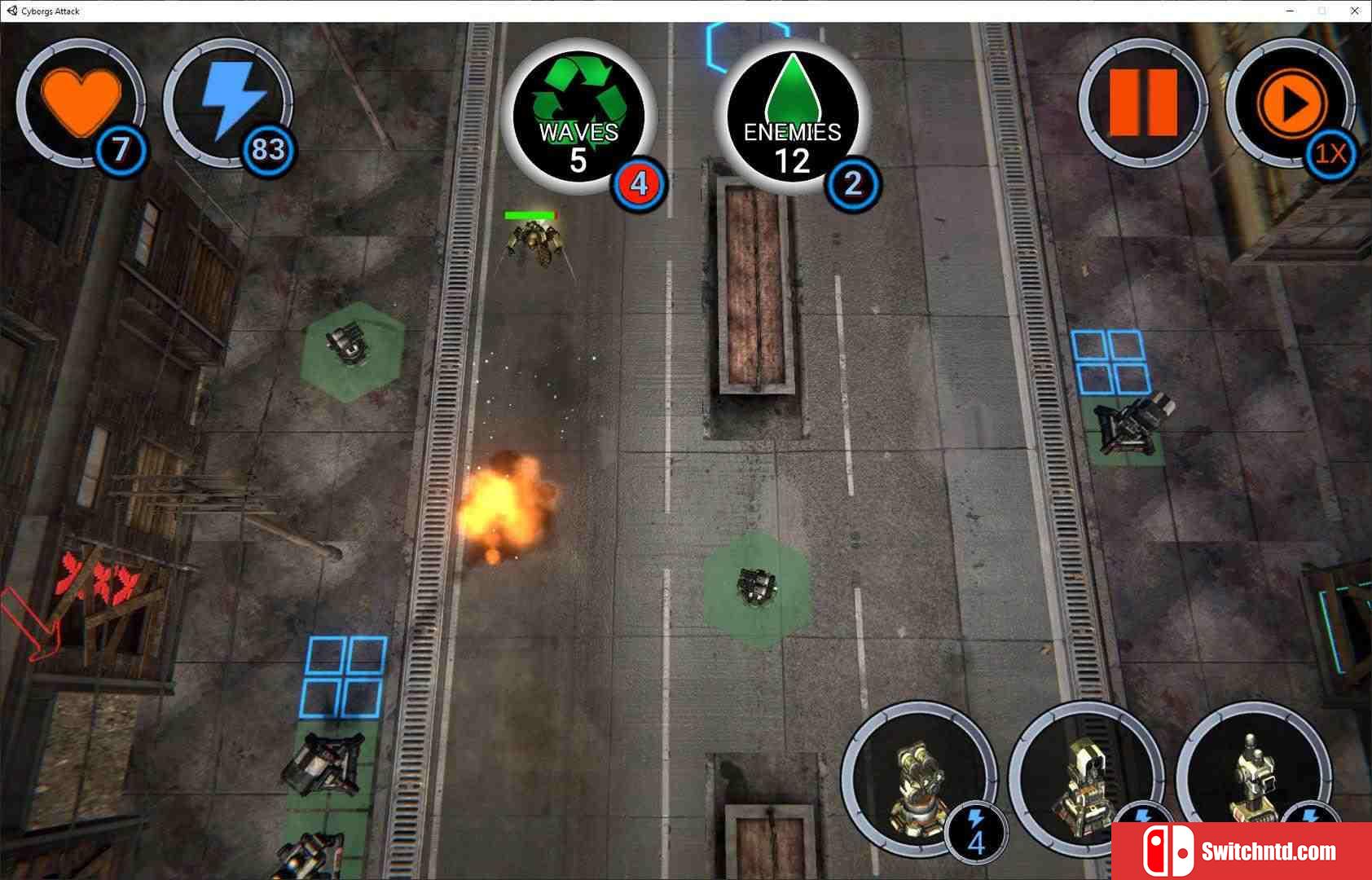 《机器人进攻（Cyborgs Attack）》SKIDROW镜像版[EN]_1