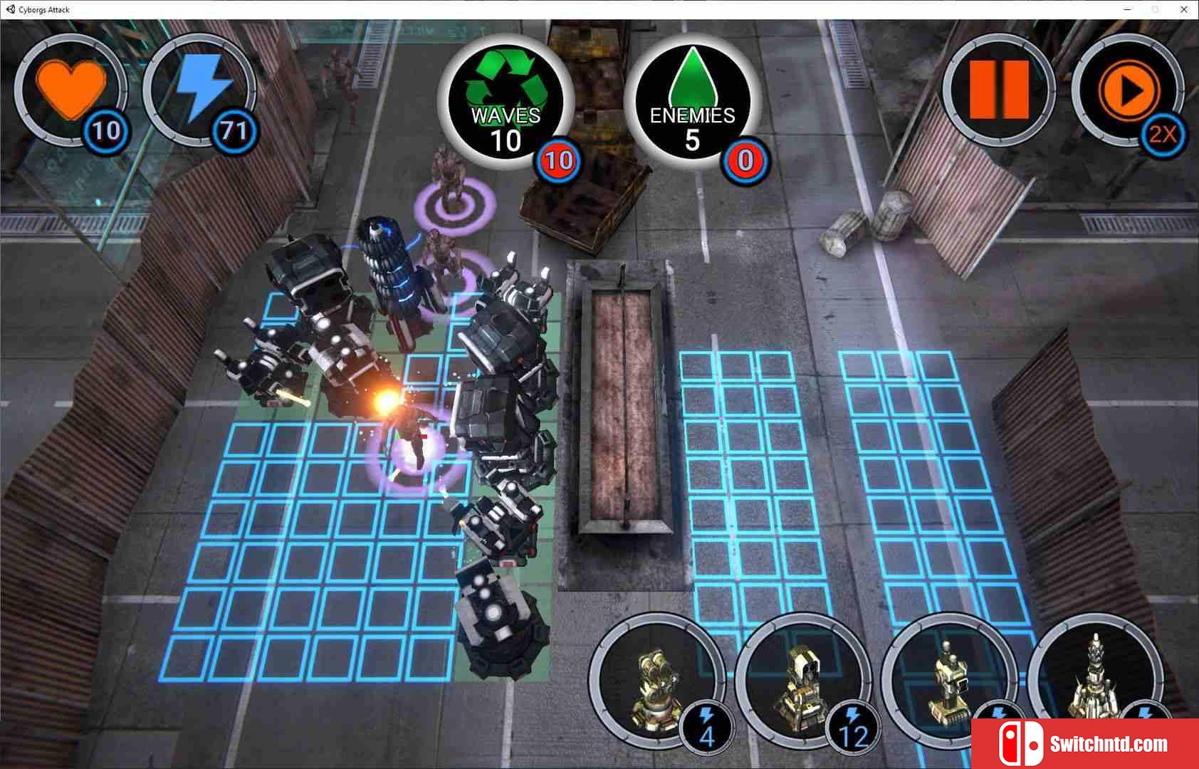 《机器人进攻（Cyborgs Attack）》SKIDROW镜像版[EN]_4
