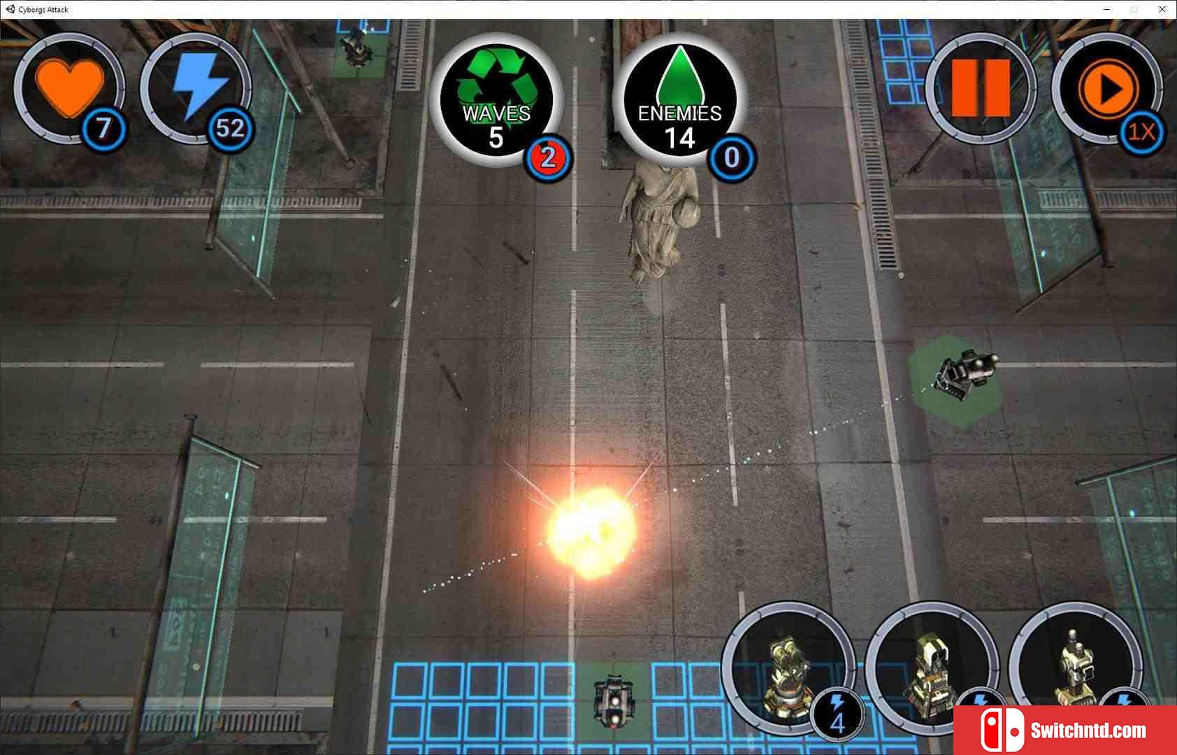 《机器人进攻（Cyborgs Attack）》SKIDROW镜像版[EN]_5