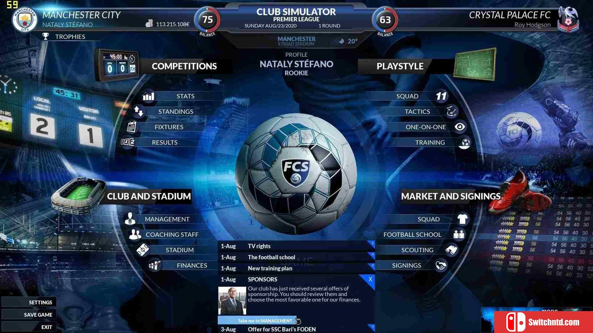 《足球俱乐部模拟21（Football Club Simulator 21）》SKIDROW镜像版[EN]_2