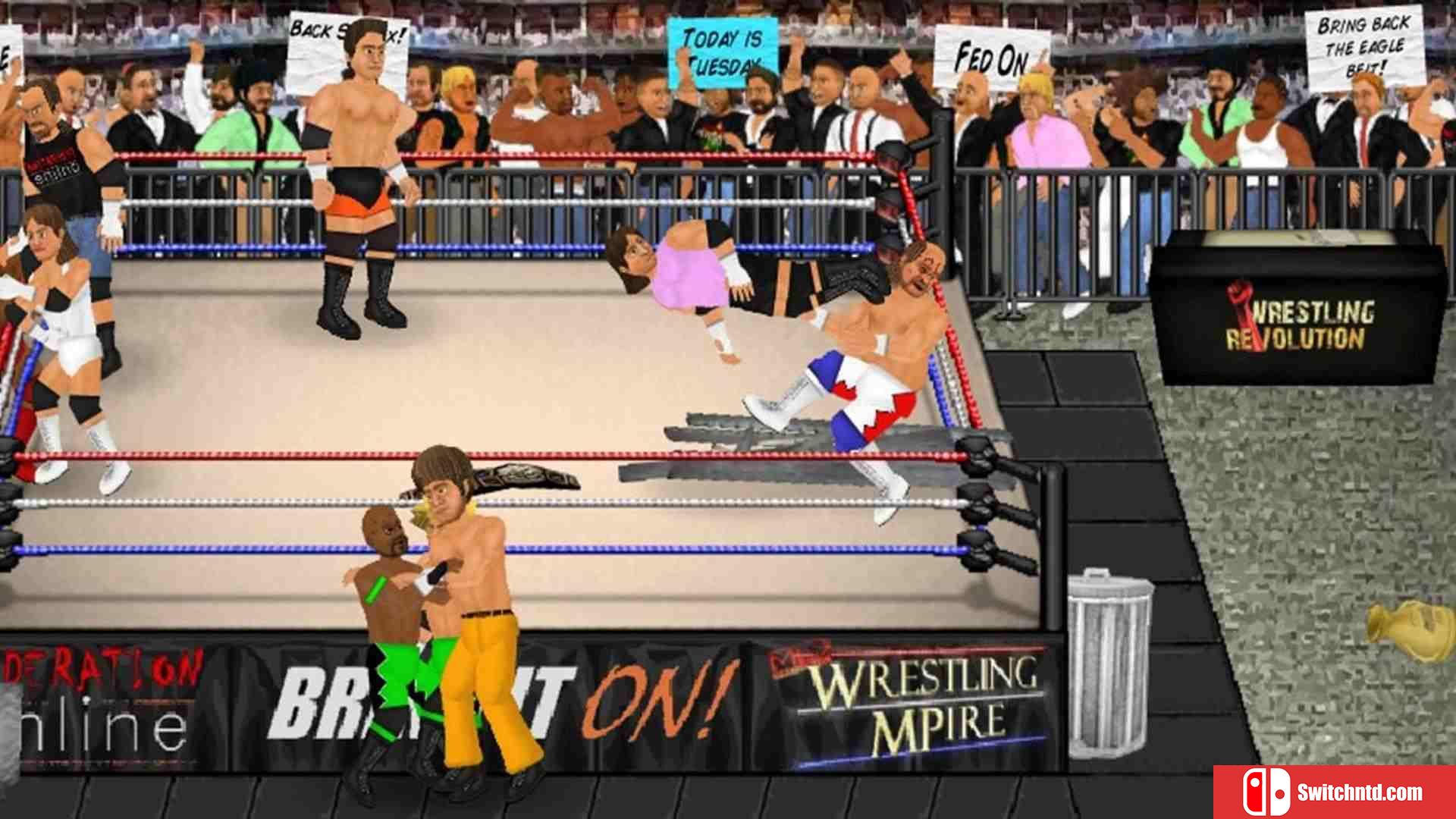 《摔跤革命2D（Wrestling Revolution 2D）》DARKZER0硬盘版[EN]_1