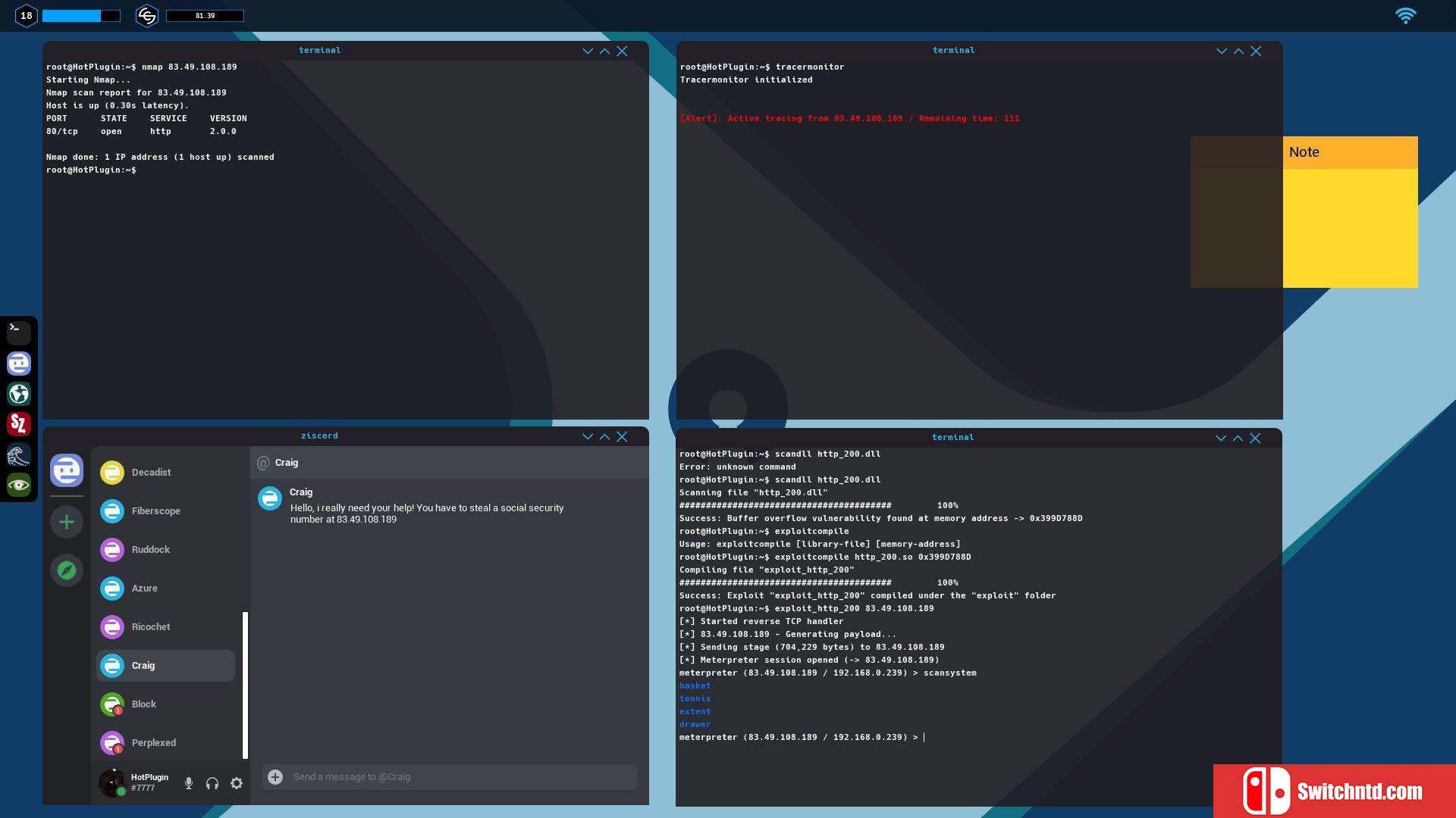 《黑客模拟器（Hacker Simulator）》DARKSiDERS镜像版[EN]_3