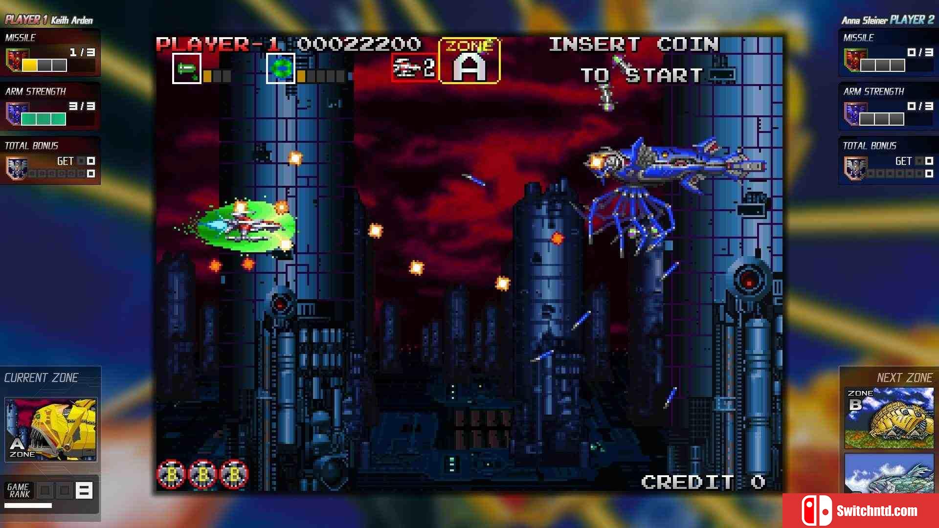 《大流士游戏合集（Darius Cozmic Collection Arcade）》Chronos硬盘版[TW/EN/JP]_4