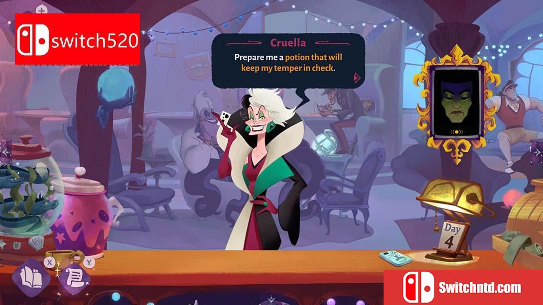 【美版】迪士尼恶棍 诅咒咖啡馆 .Disney Villains Cursed Café 英语_5
