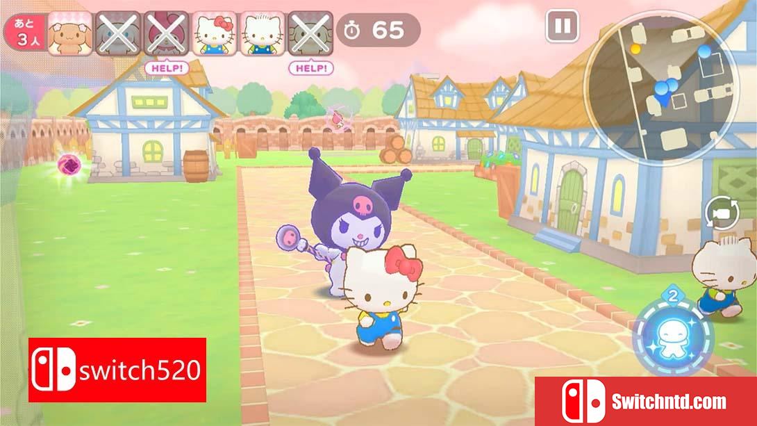 【日版】三丽鸥 奇迹比赛 魔法捉迷藏 .サンリオキャラクターズ ミラクルマッチ マジカルおにごっこ 日语_2
