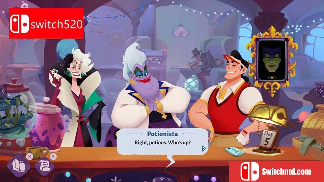【美版】迪士尼恶棍 诅咒咖啡馆 .Disney Villains Cursed Café 英语_1