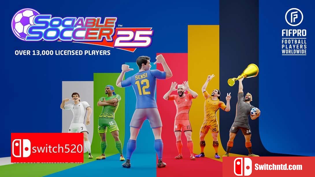 【美版】社交足球 25 .Sociable Soccer 25 中文_0