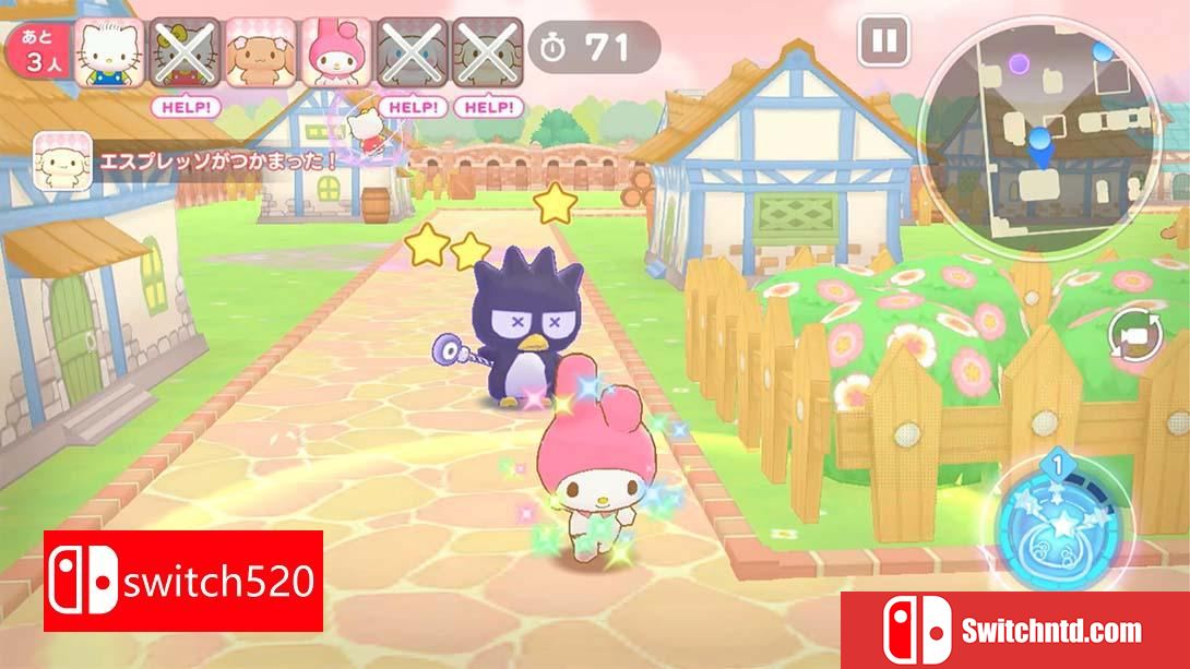 【日版】三丽鸥 奇迹比赛 魔法捉迷藏 .サンリオキャラクターズ ミラクルマッチ マジカルおにごっこ 日语_3