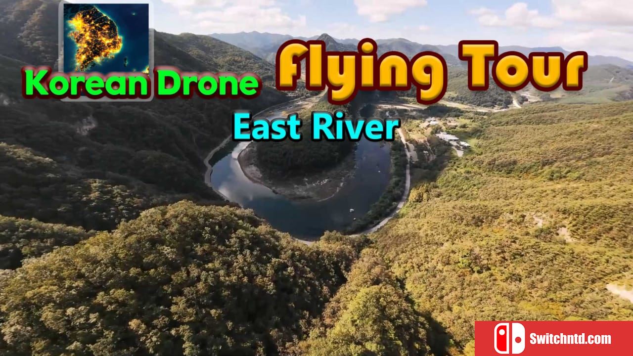 韩国无人机飞行游览东江丨Korean Drone Flying Tour East River_0