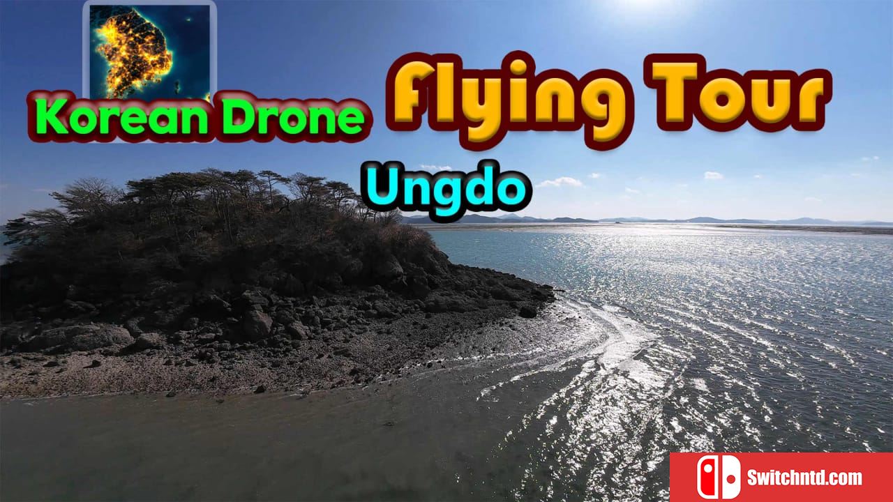 韩国无人机飞行游览雁岛丨Korean Drone Flying Tour Ungdo_0