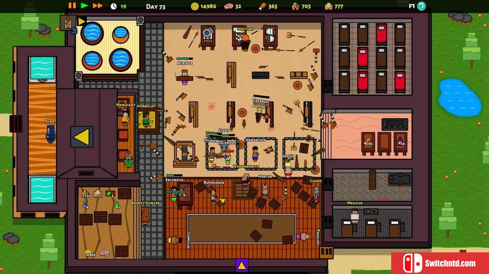 《角斗士学校（Gladiator School）》v1.24 重制版 HI2U镜像版[EN]_3