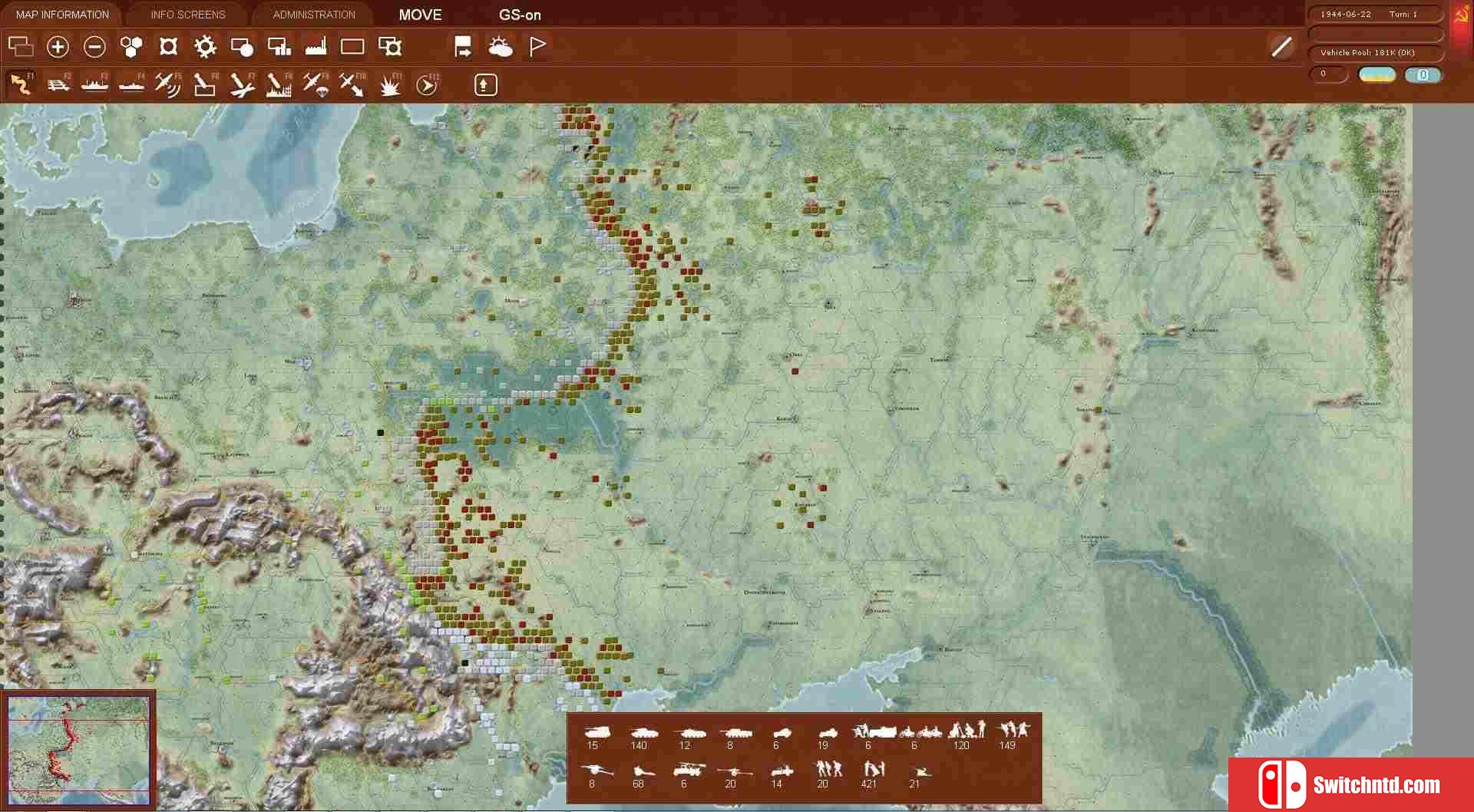 《东线战争（Gary Grigsby's War in the East）》集成多瑙河之争和失落战役DLC TiNYiSO镜像版[EN]_4