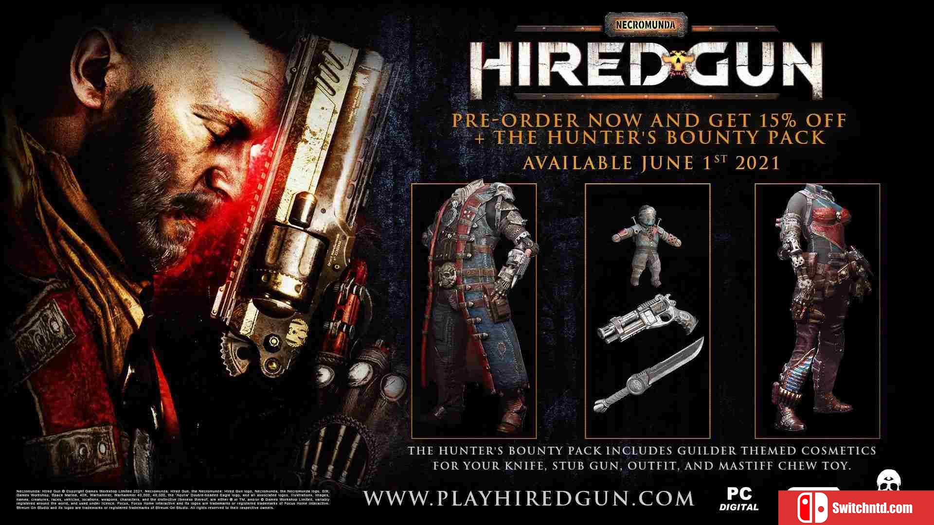 《涅克罗蒙达：赏金猎人（Necromunda: Hired Gun）》官方中文 集成DLCs Razor1911镜像版[CN/TW/EN]_1