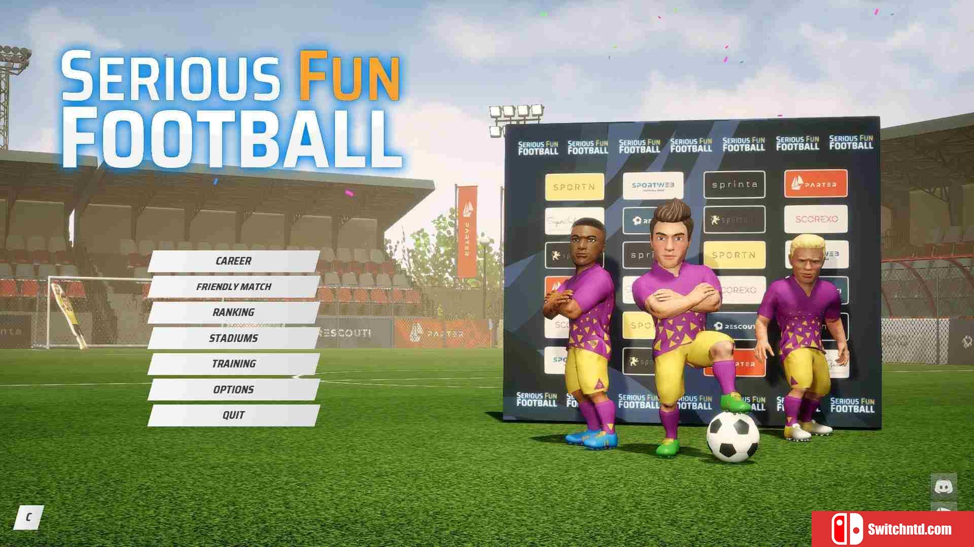 《正经趣味足球（Serious Fun Football）》官方中文 Early Access P2P硬盘版[CN/EN]_1