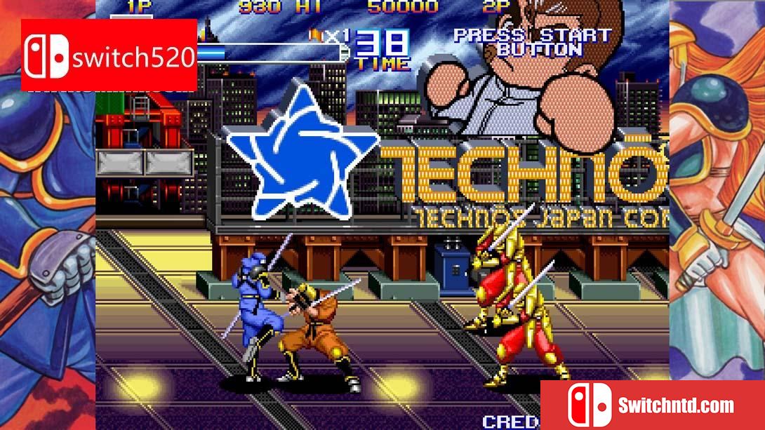 【美版】热血系列与街机经典收藏版 .Super Technos World River City & Arcade Classics 中文_1