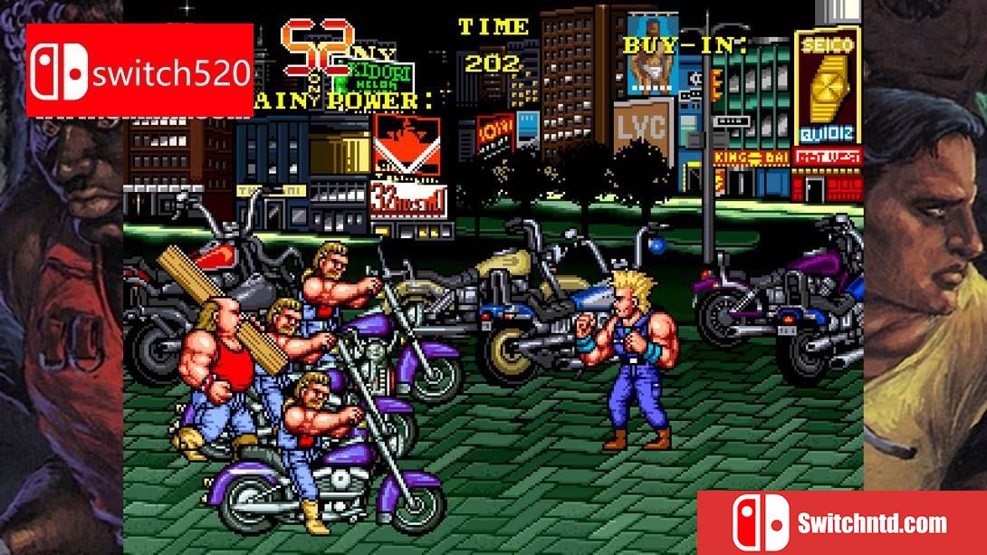 【美版】热血系列与街机经典收藏版 .Super Technos World River City & Arcade Classics 中文_5