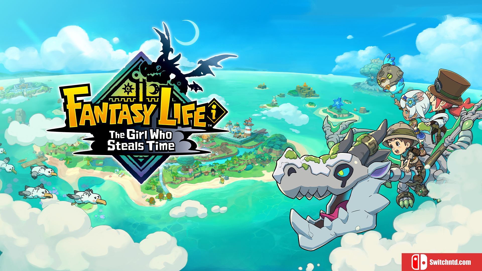 【美版】幻想生活ｉ 转圈圈的龙和偷取时间的少女 .FANTASY LIFE i: The Girl Who Steals Time 中文_0