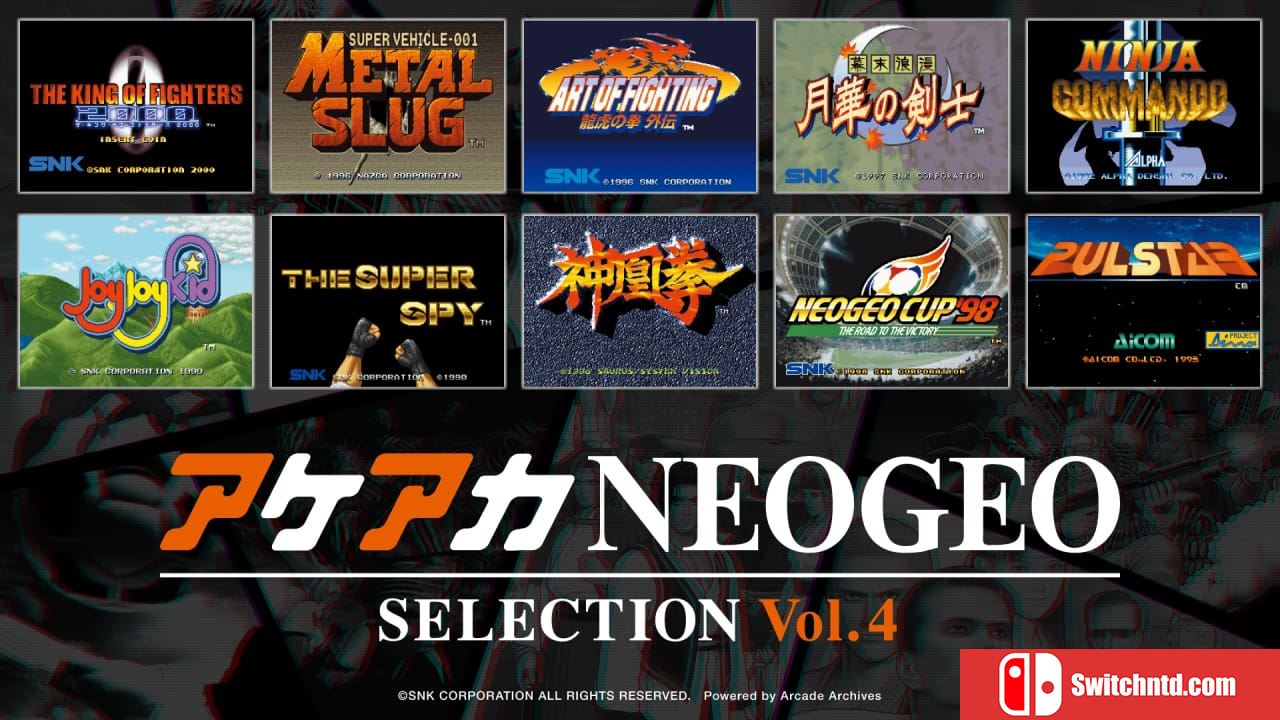 ACA NEOGEO精选集vol.4丨ACA NEOGEO SELECTION Vol.4_0