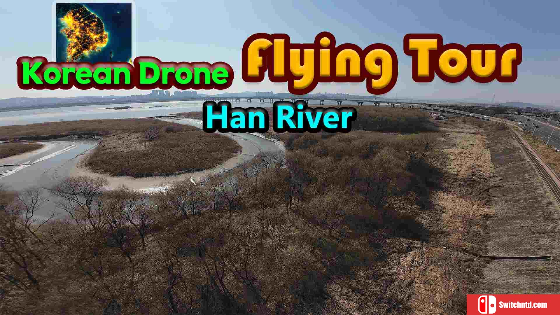 【美版】韩国无人机飞行游览 汉江 .Korean Drone Flying Tour Han River 中文_0