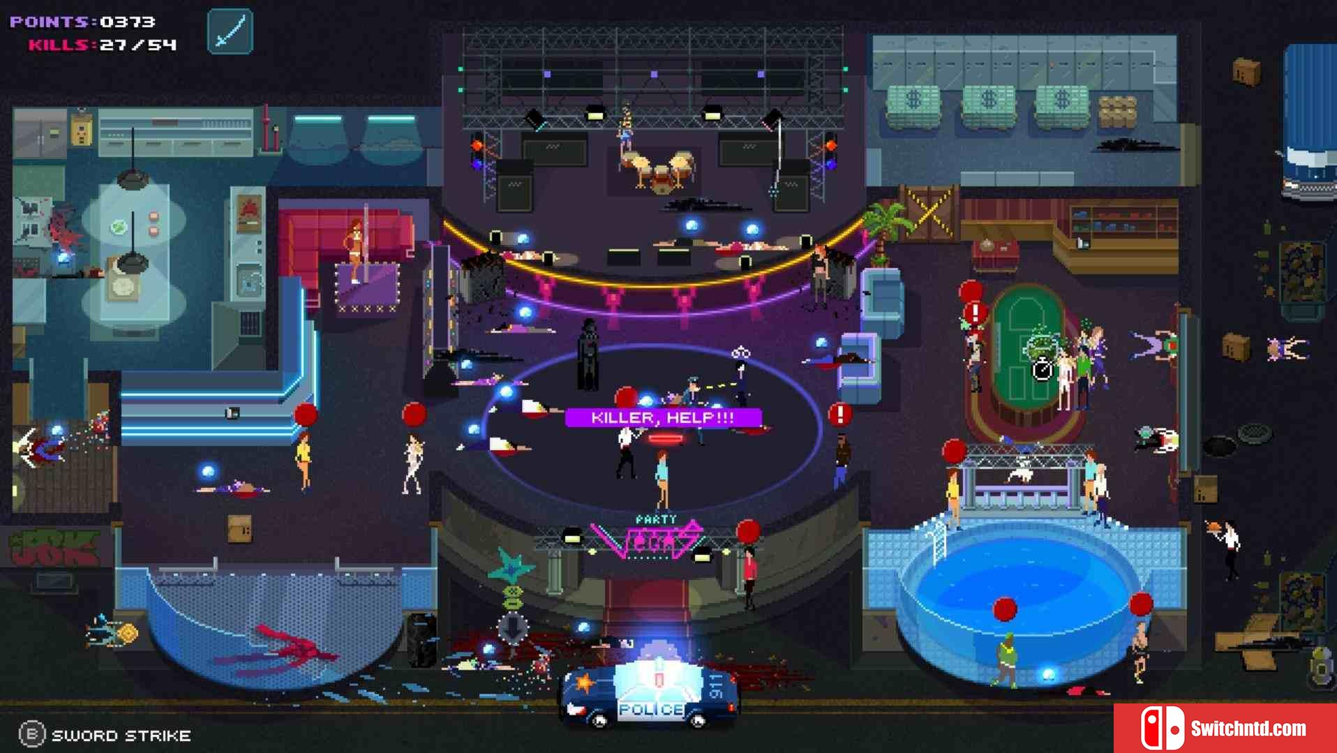 《疯狂派对（Party Hard）》集成Dark Castle DLC HI2U修正镜像版[EN]_3