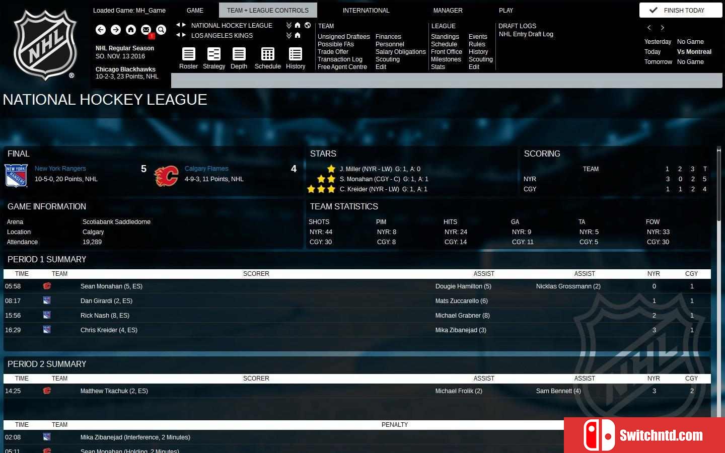 《特许经营曲棍球经理3（Franchise Hockey Manager 3）》v3.2.89 Unleashed硬盘版[EN]_4