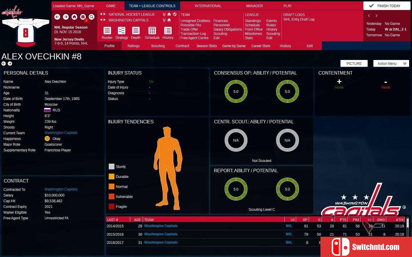 《特许经营曲棍球经理3（Franchise Hockey Manager 3）》v3.2.89 Unleashed硬盘版[EN]_5