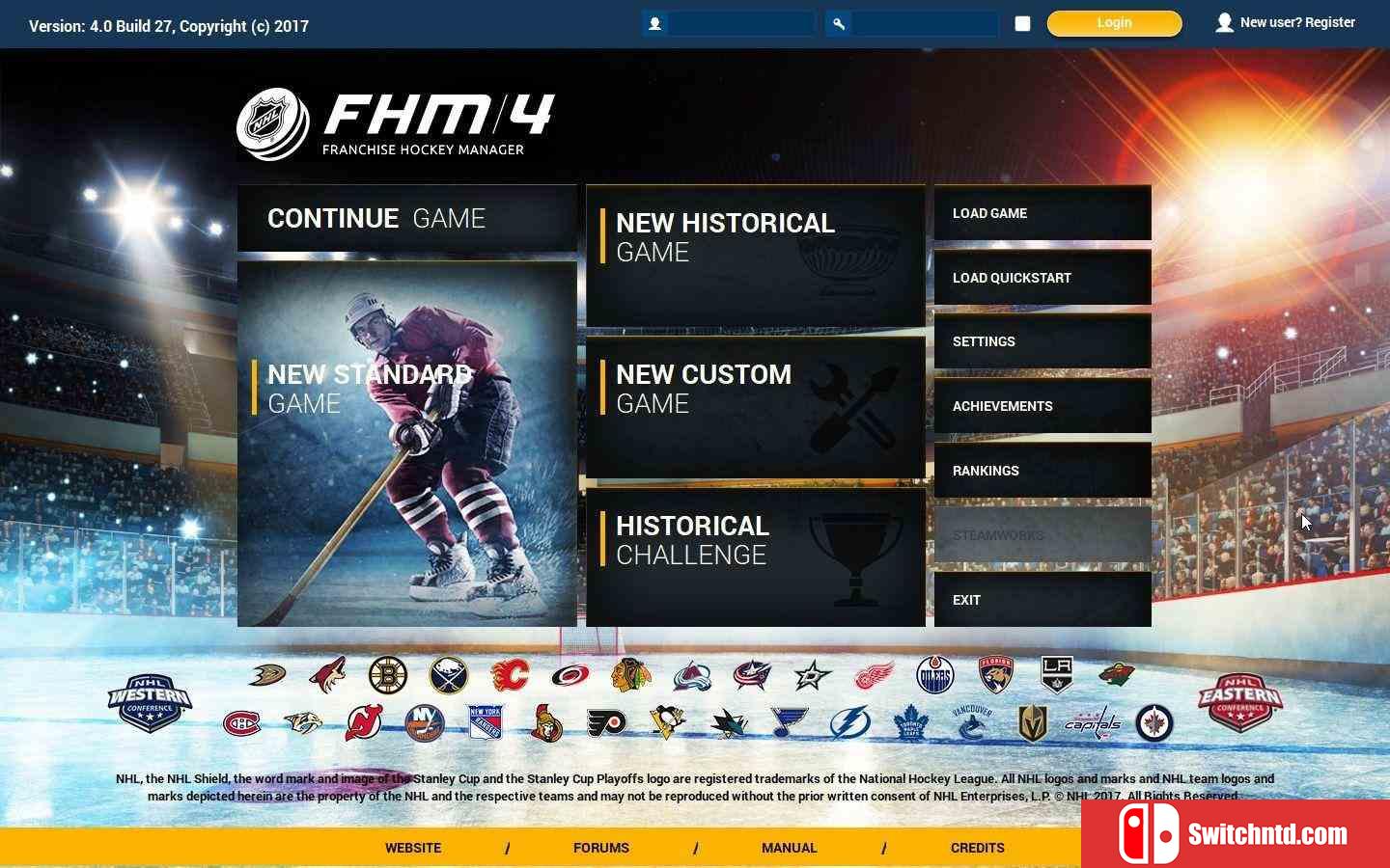 《特许经营曲棍球经理4（Franchise Hockey Manager 4）》SKIDROW镜像版[EN]_1