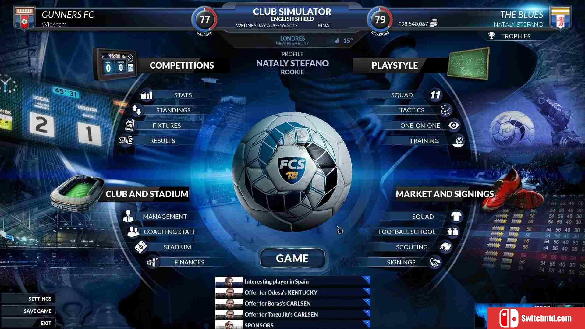 《足球俱乐部模拟18（Football Club Simulator - FCS 18）》v3.6.1.0 Unleashed硬盘版[EN]_5